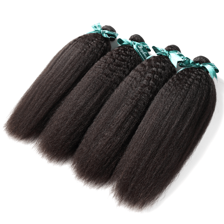 8A Hair Weave Brazilian Hair Kinky Straight - wigirlhair