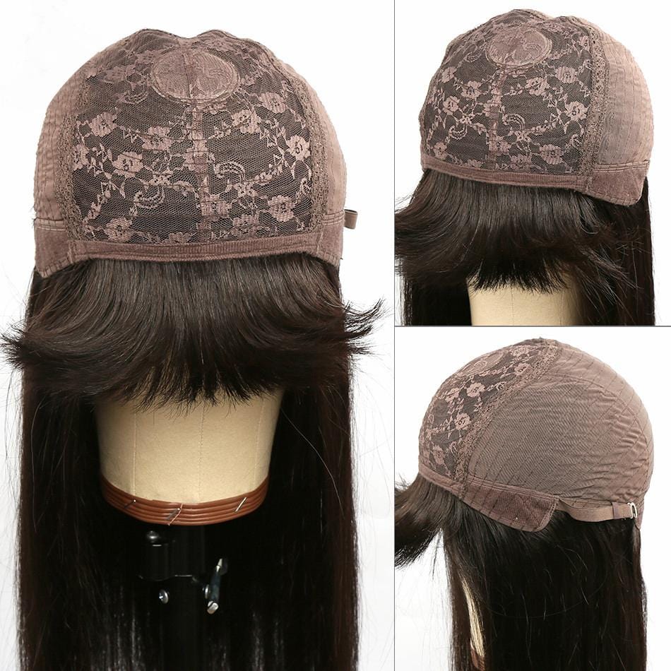 Balayage Color Highlights Glueless Wig With Band - wigirlhair