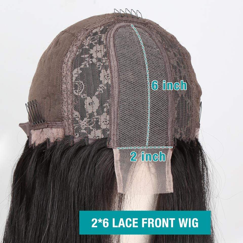 2x6 Deep Wave Bob Wig Human Curly Hair - wigirlhair