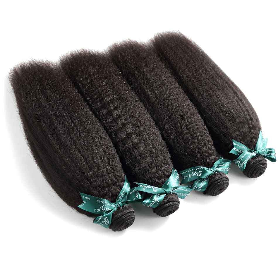 8A Hair Weave Brazilian Hair Kinky Straight - wigirlhair