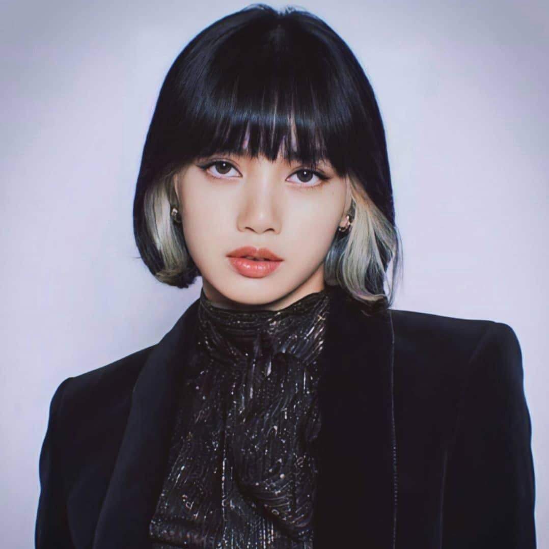 Highlight Mix Color Bob Bang Wig Ombre Human Hair Silky Blunt Cut - wigirlhair