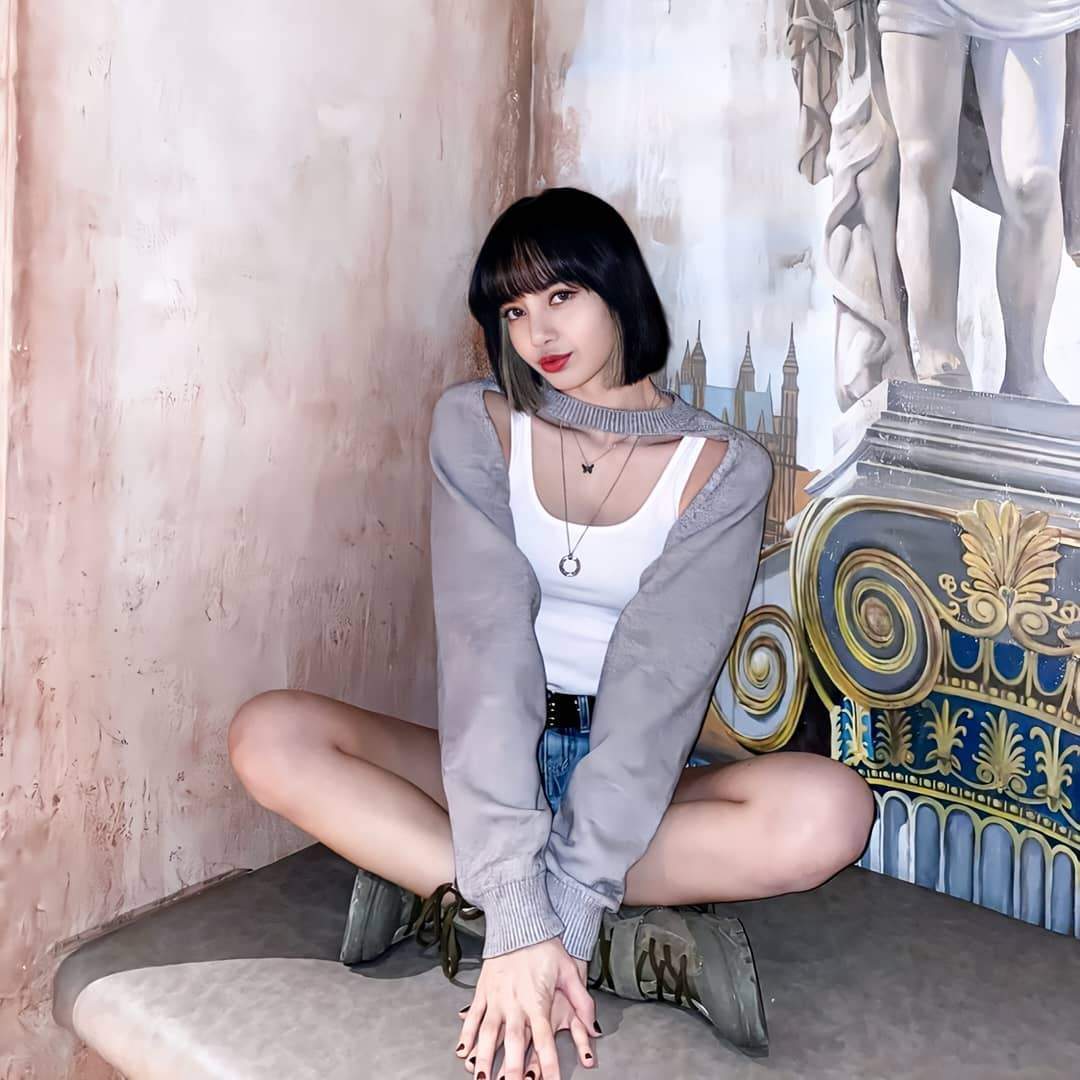 Highlight Mix Color Bob Bang Wig Ombre Human Hair Silky Blunt Cut - wigirlhair