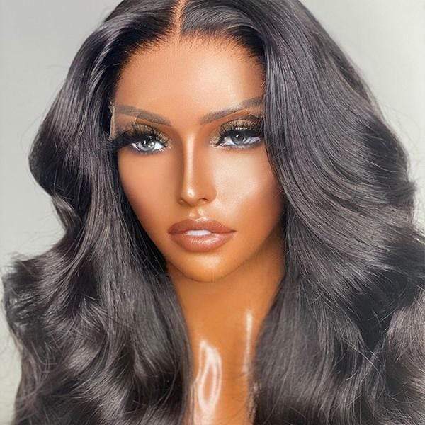 13X6 HD TRANSPARENT LACE WIG VIRGIN HUMAN HAIR BODY WAVE-wigirlhair