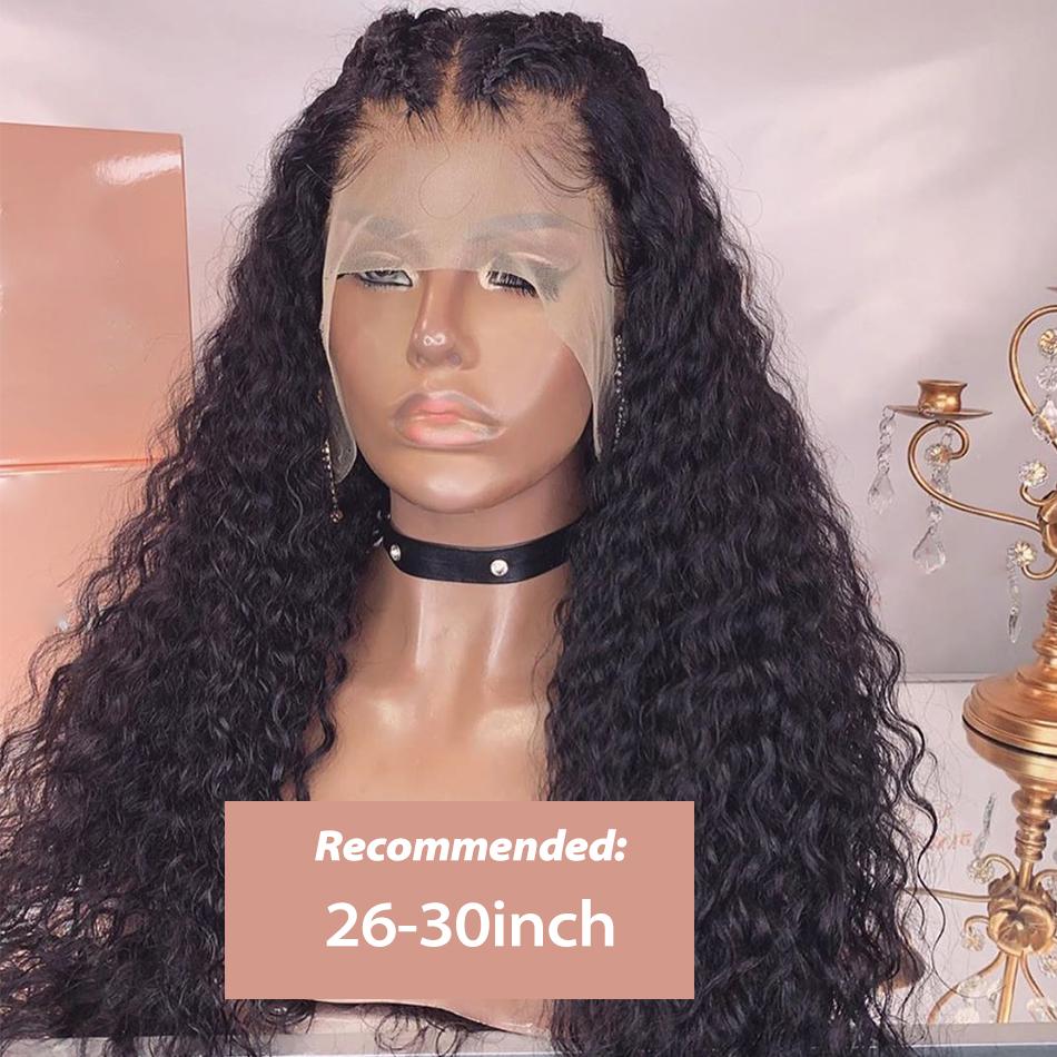 13x6 HD Transparent Lace Wig Virgin Human hair Deep Wave-wigirlhair