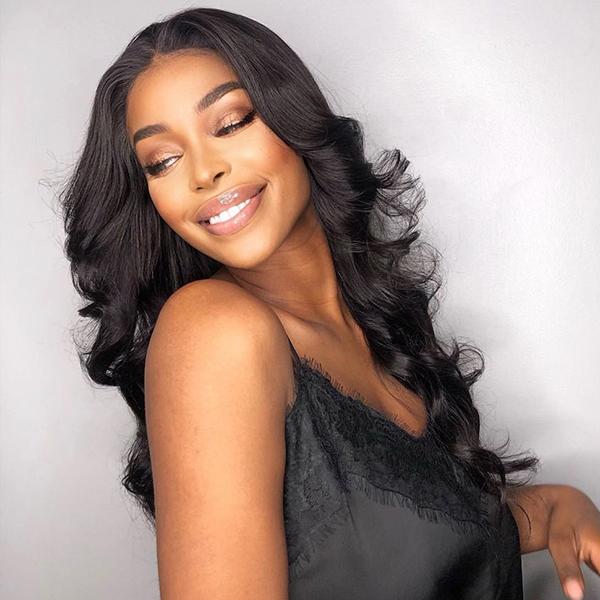 13x6 Lace Front Human Hair Wigs pre plucked Body Wave Long Wig - wigirlhair