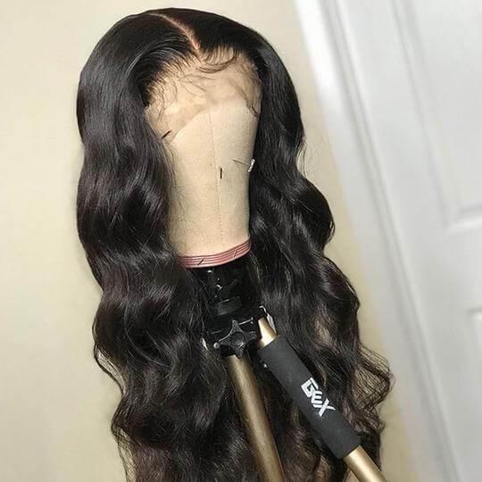 13x6 Lace Front Human Hair Wigs pre plucked Body Wave Long Wig - wigirlhair