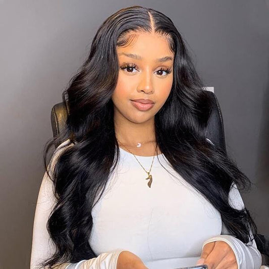 200% Body Wave Lace Front Human Hair Wigs Pre-plucked with Baby Hair Lace Wigs-wigirlhair