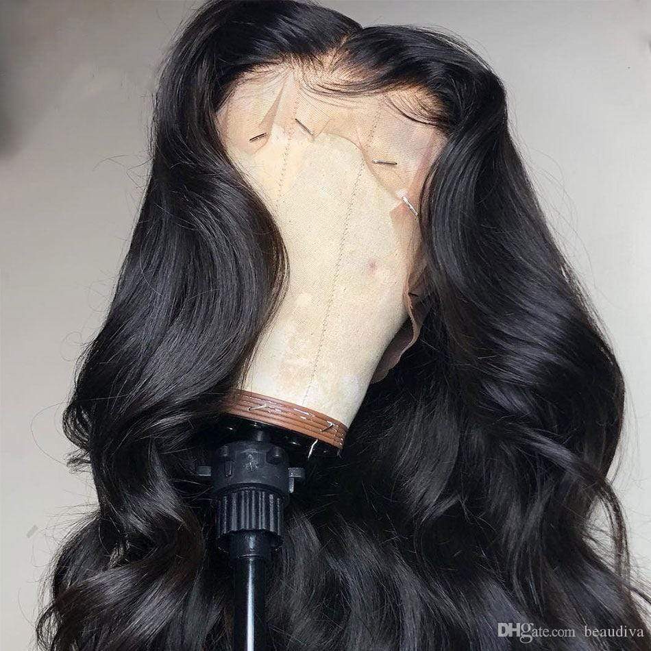 180% Body Wave 360 Lace Frontal Wigs Pre-plucked Human Hair Wig-wigirlhair