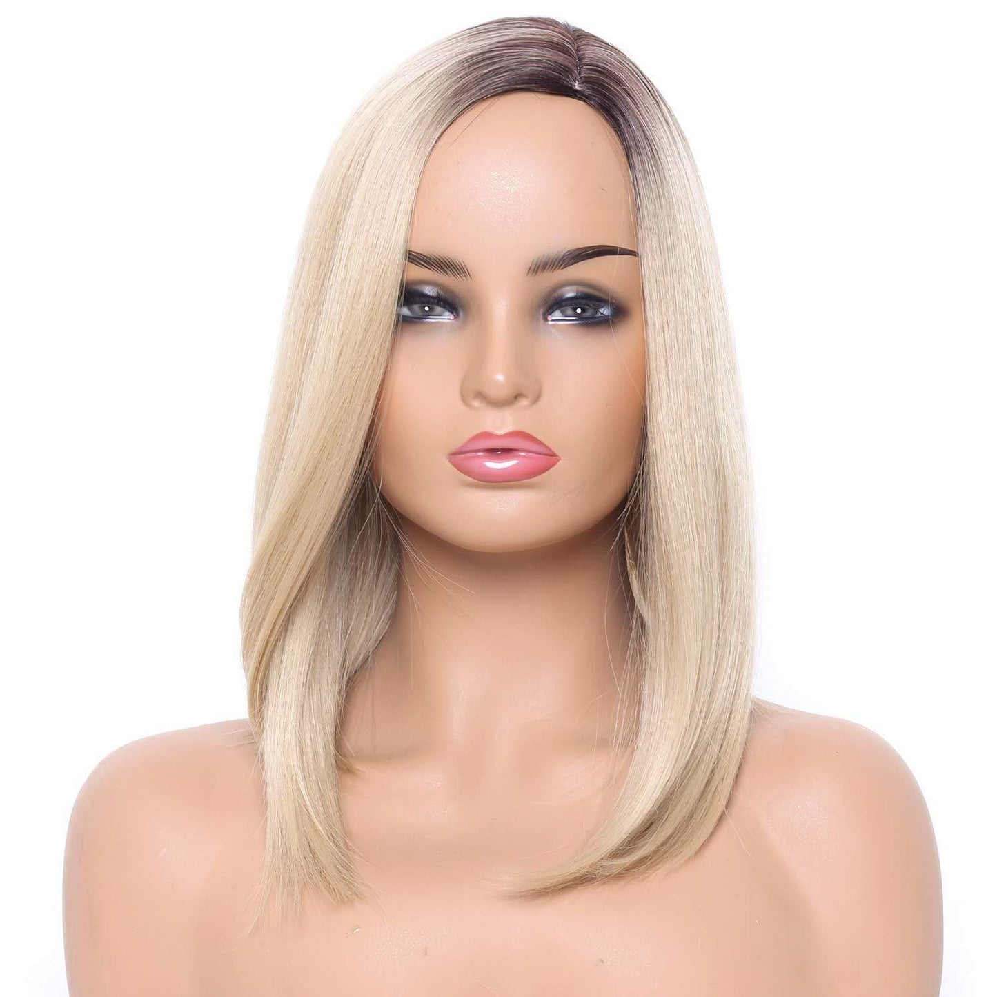 1B/613 Blonde Lace Wig Virgin Human Hair Bob wig - wigirlhair