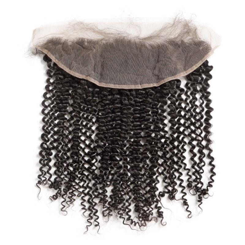 13x4 Lace Frontal Brazilian Hair Kinky Curly