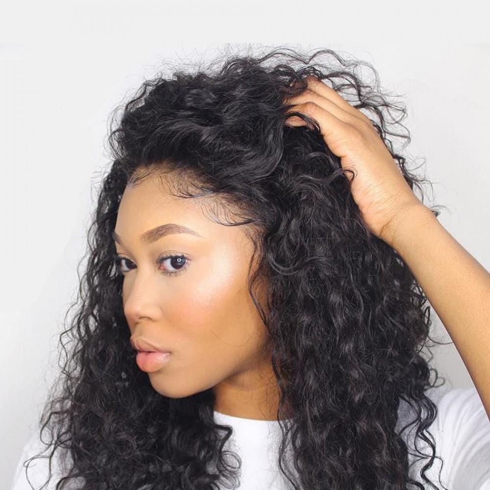 13x4 Lace Frontal Brazilian Hair Deep Wave