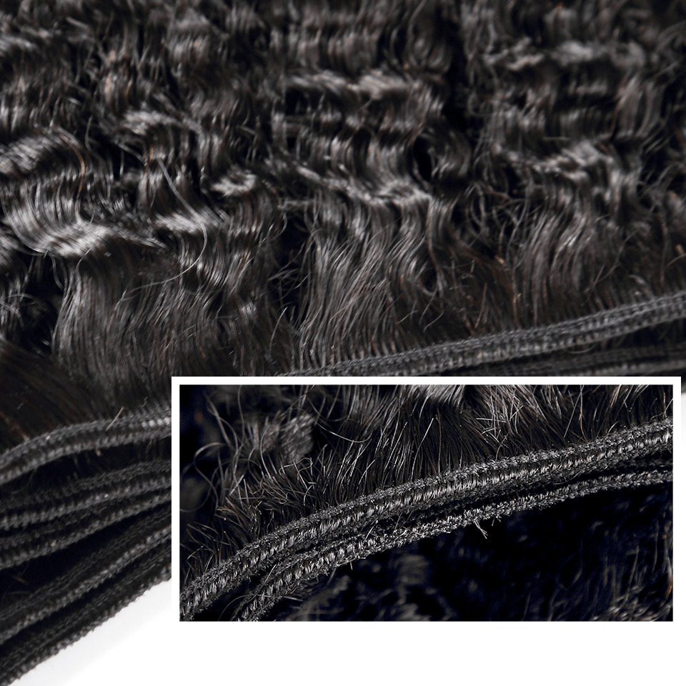 8A Hair Weave Brazilian Hair Kinky Straight - wigirlhair