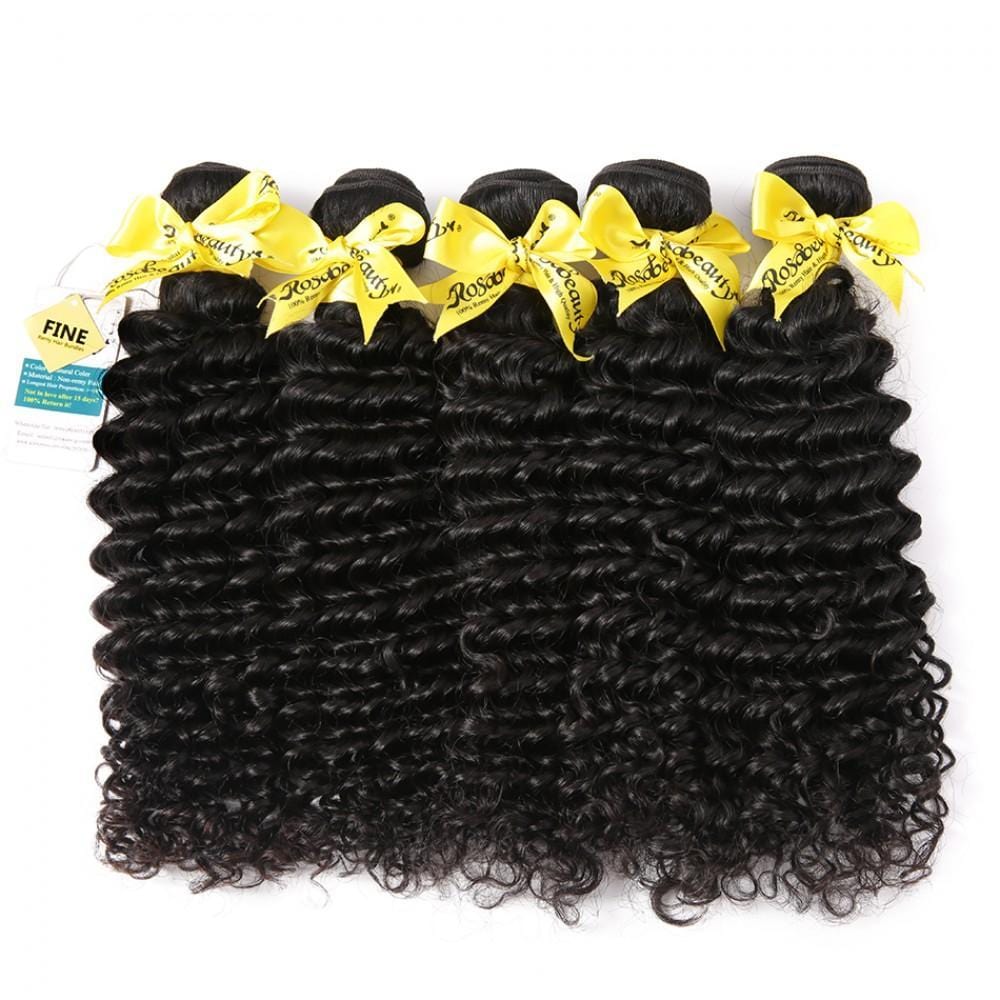 7A Hair Weave Indian Hair Deep Wave