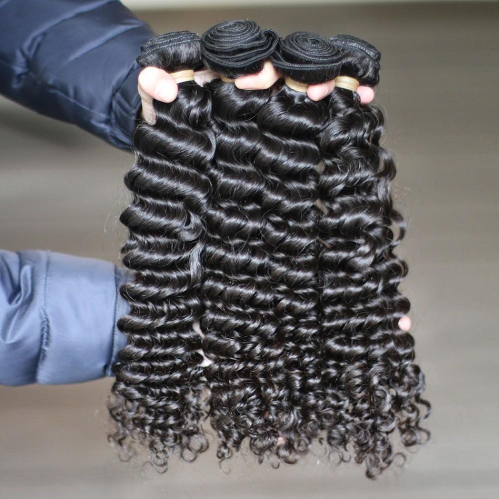 7A Hair Weave Malaysian Hair Deep Wave