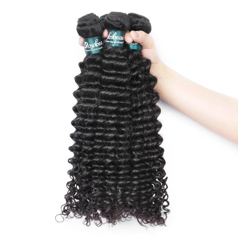 7A Hair Weave Peruvian Hair Deep Wave