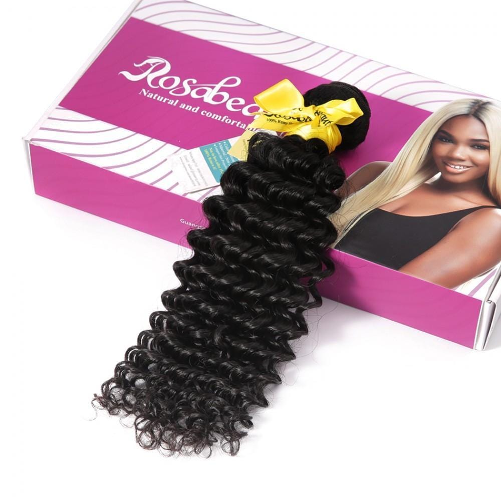 7A Hair Weave Indian Hair Deep Wave