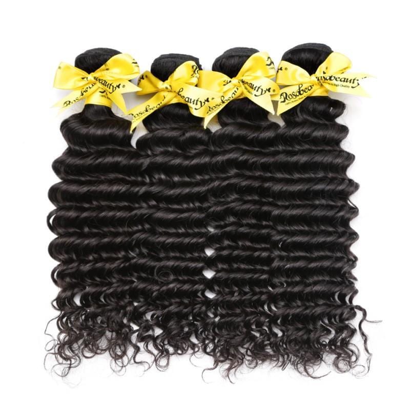 7A Hair Weave Brazilian Hair Deep Wave
