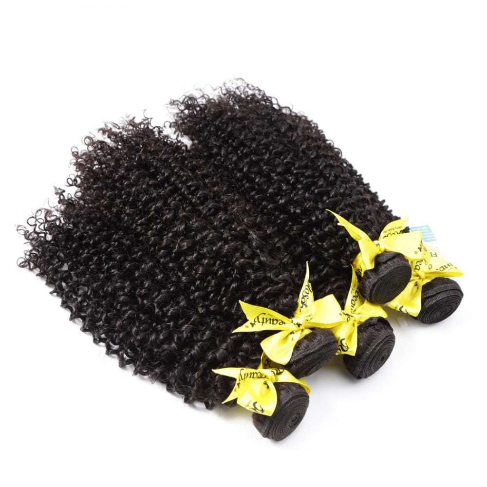 7A Hair Weave Brazilian Hair Kinky Curly