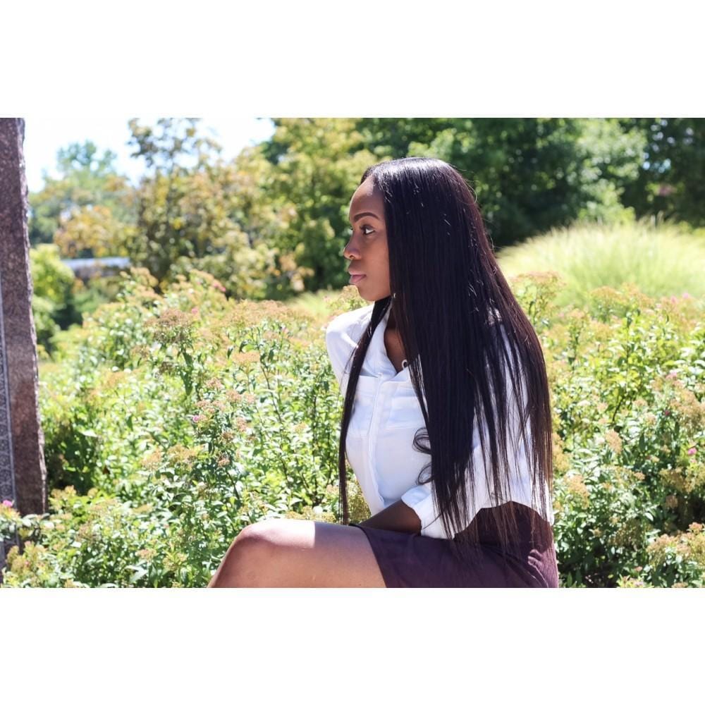 7A Hair Weave Peruvian Hair Straight