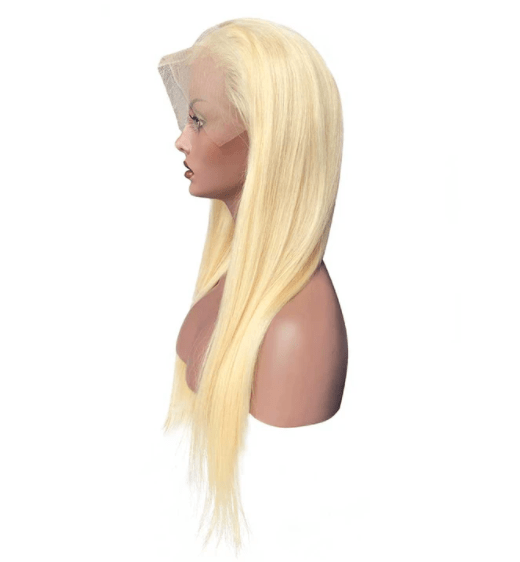 4x4 613 Lace Front Wig Straight Blonde Wigs Brazilian Human Hair - wigirlhair