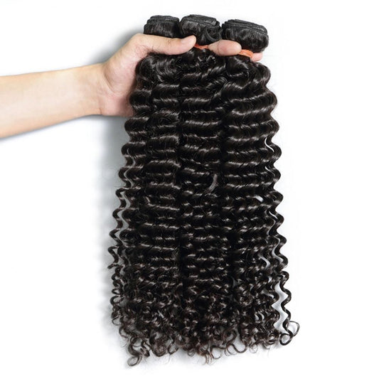 8A Hair Weave Indian Hair Deep Wave