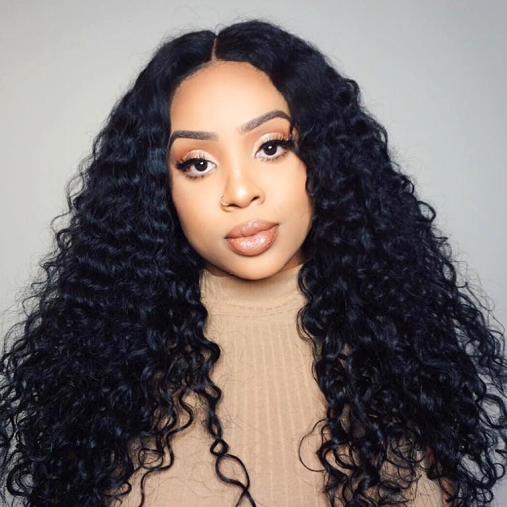 8A Hair Weave Indian Hair Deep Wave