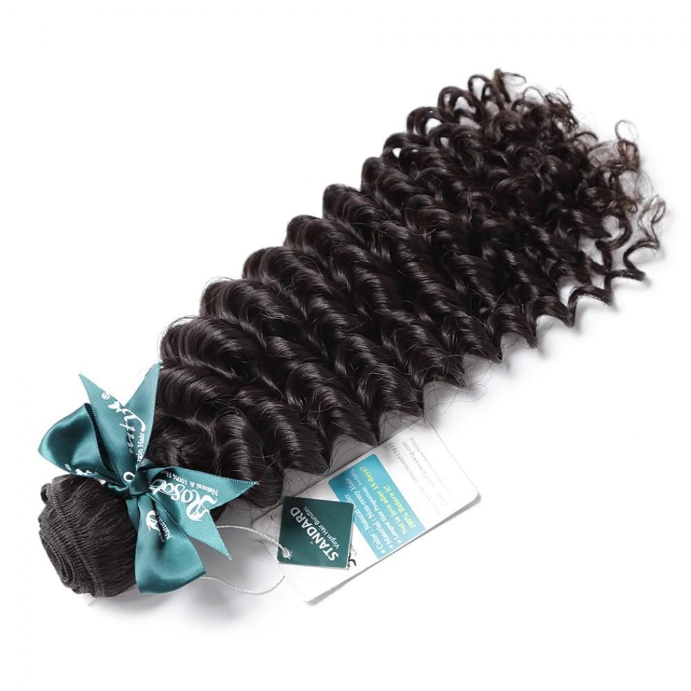 8A Hair Weave Indian Hair Deep Wave