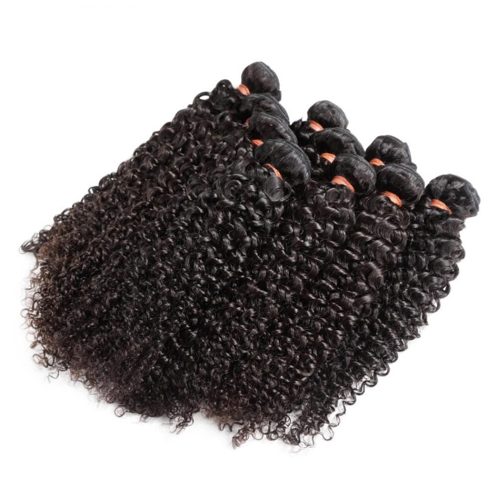 8A Hair Weave Peruvian Hair Kinky Curly