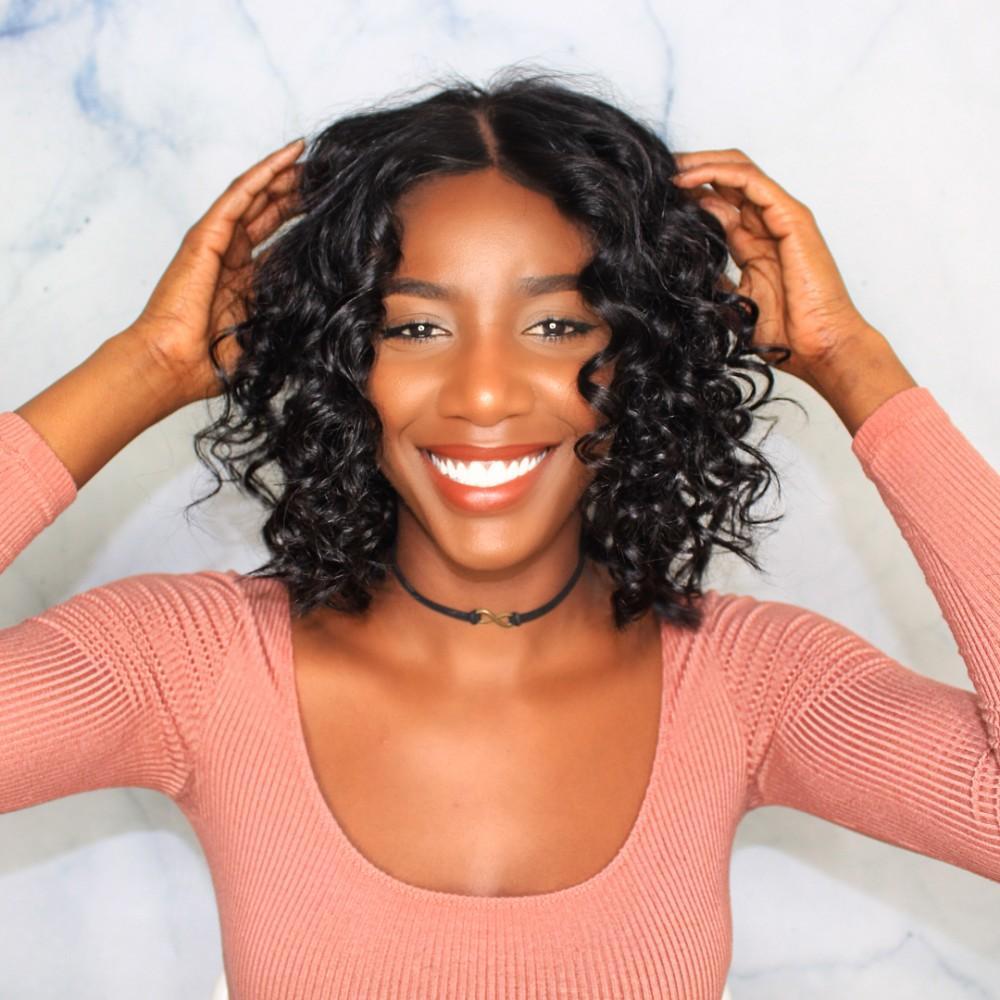 8A Hair Weave Brazilian Hair Natural Curly