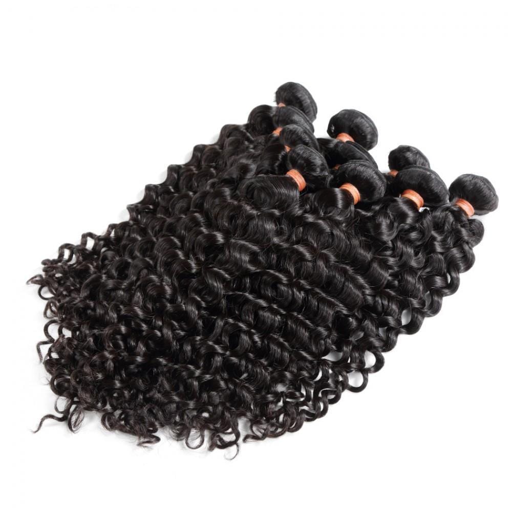 8A Hair Weave Peruvian Hair Natural Curly