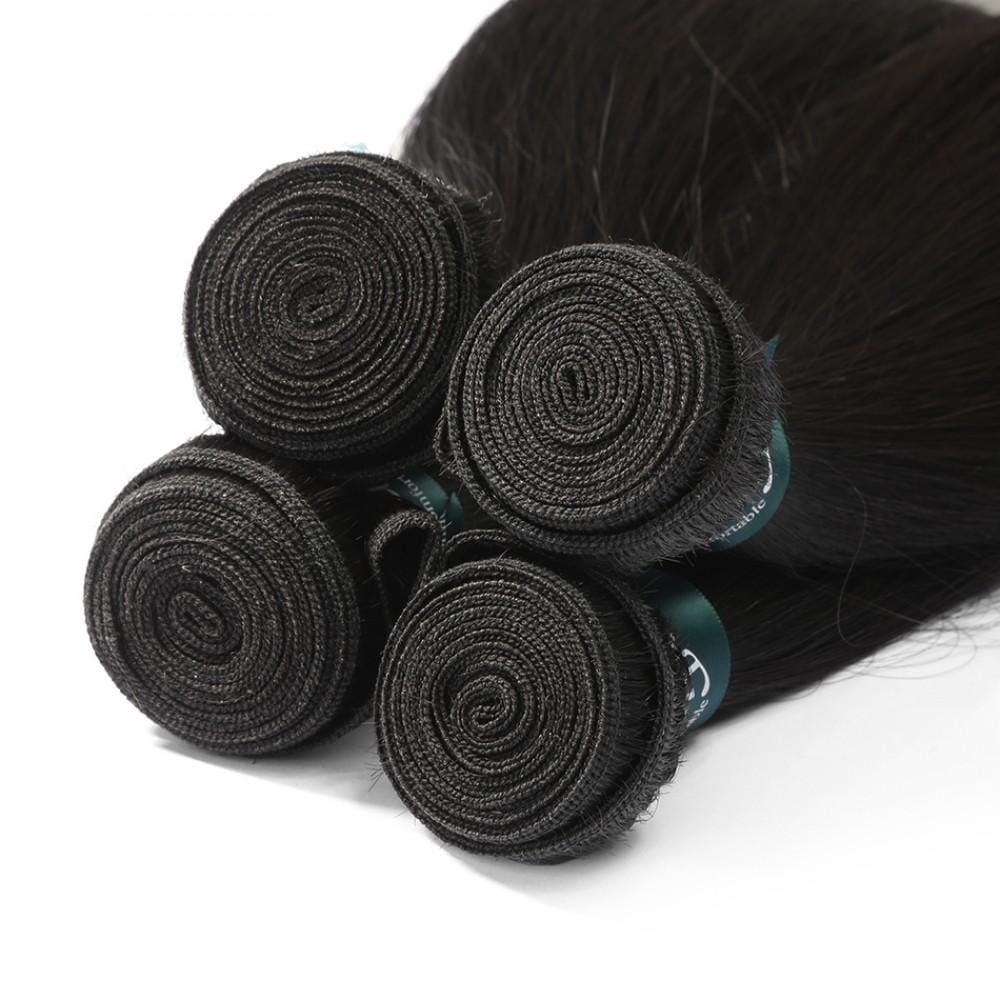 8A Hair Weave Peruvian Hair Straight