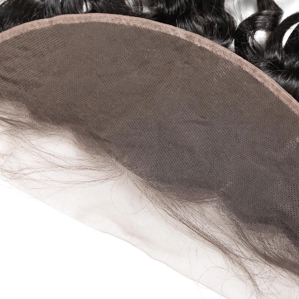 7A 3 Bundles Brazilian Hair with Frontal Loose Wave - wigirlhair