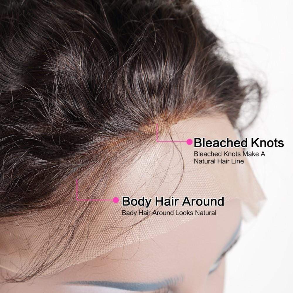 13x6 HD Transparent Lace Wig Virgin Human hair Deep Wave-wigirlhair