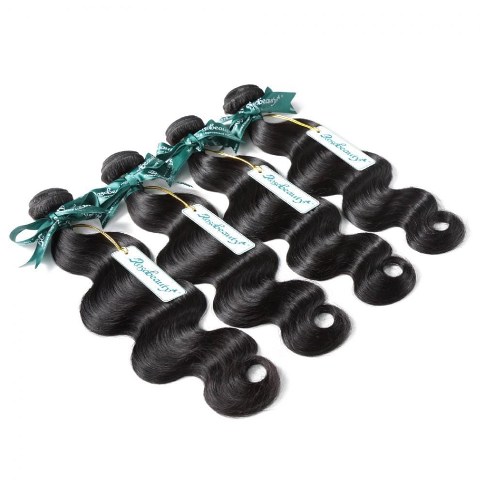 7A 4 Bundles Brazilian Hair With Frontal Body Wave - wigirlhair