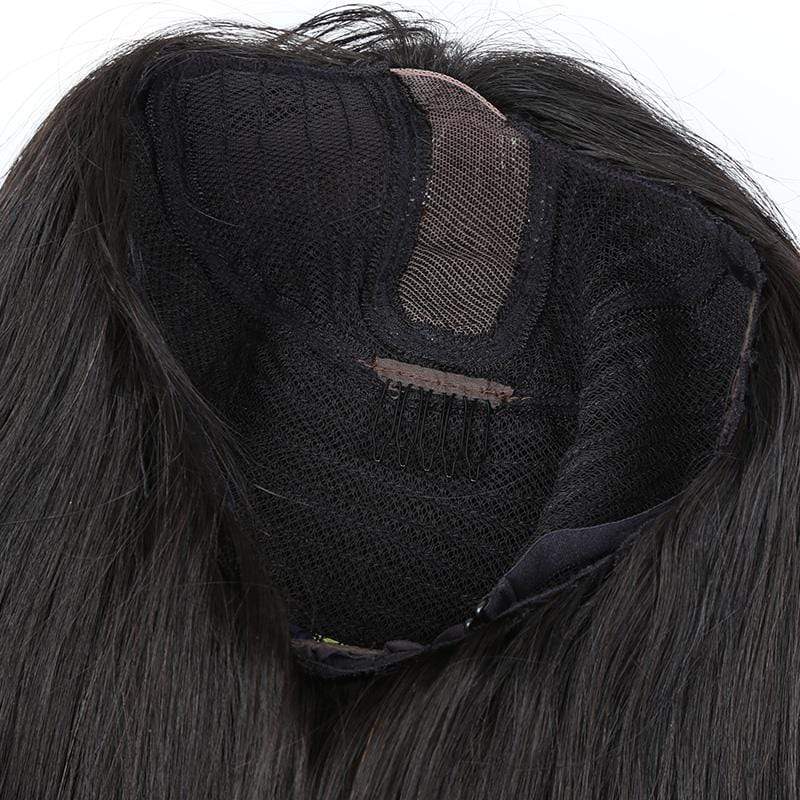 1x6 Bob Wig Lace Front Wig Straight Human Hair Silky Blunt Cut - wigirlhair