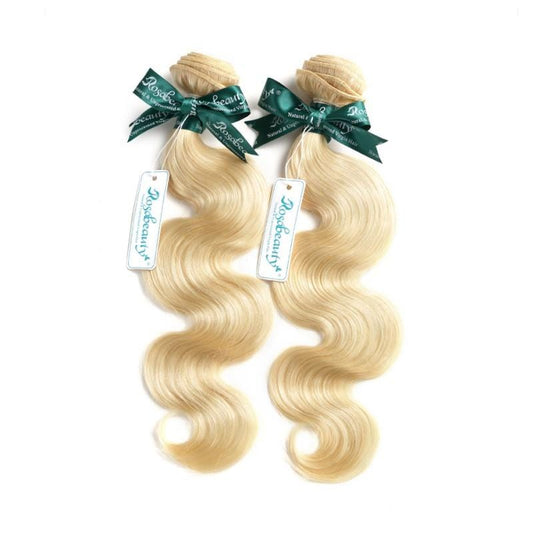 8A #613 Blonde Body Wave Hair Bundles  1-3 Bundles