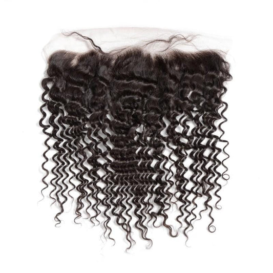 13x4 Lace Frontal Brazilian Hair Deep Wave