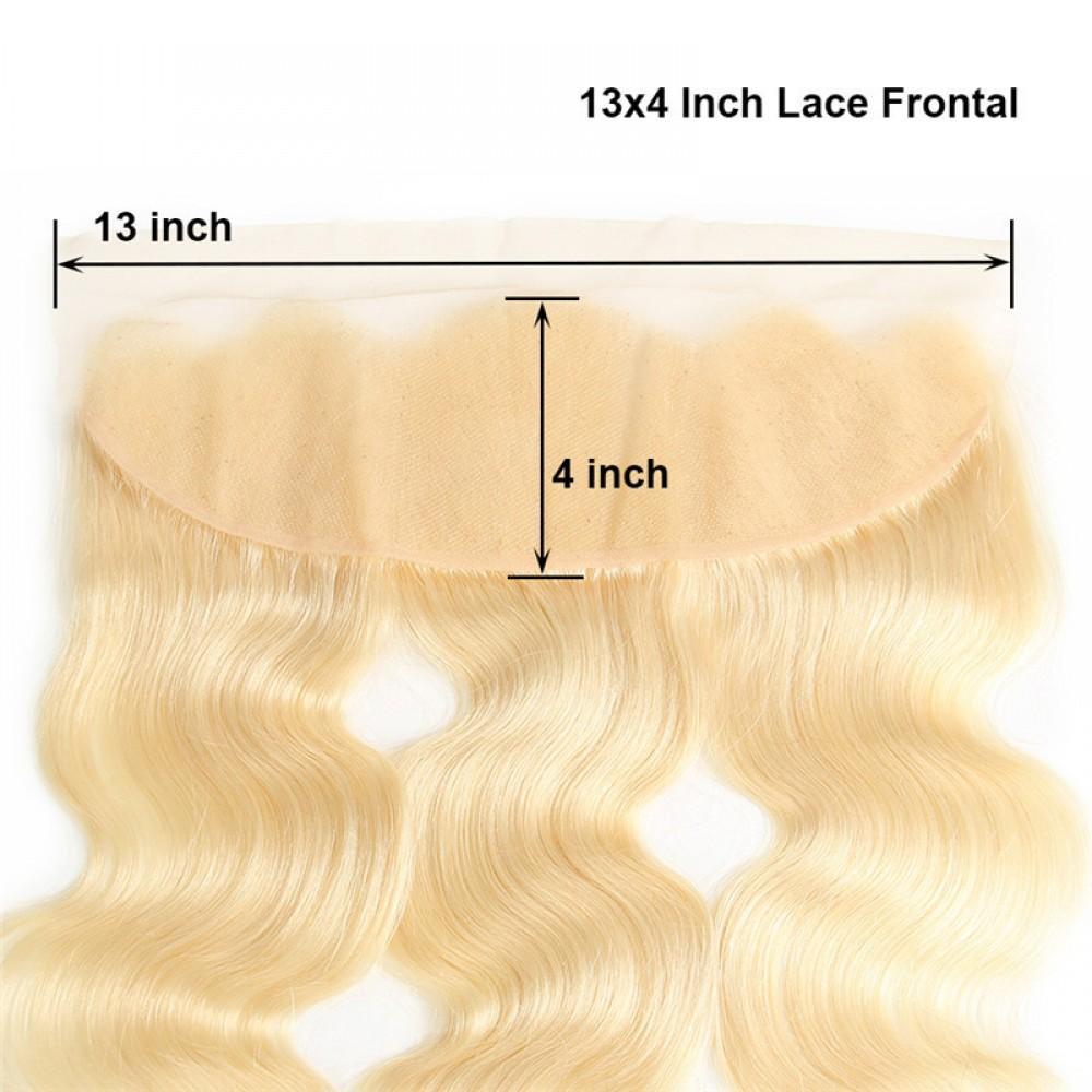 #613 Blonde 13x4 Lace Frontal Body wave
