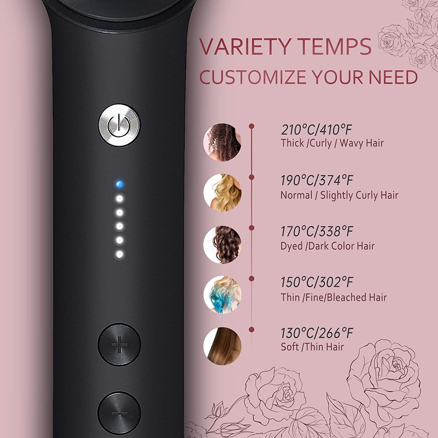 Hot Hair Comb Straightener