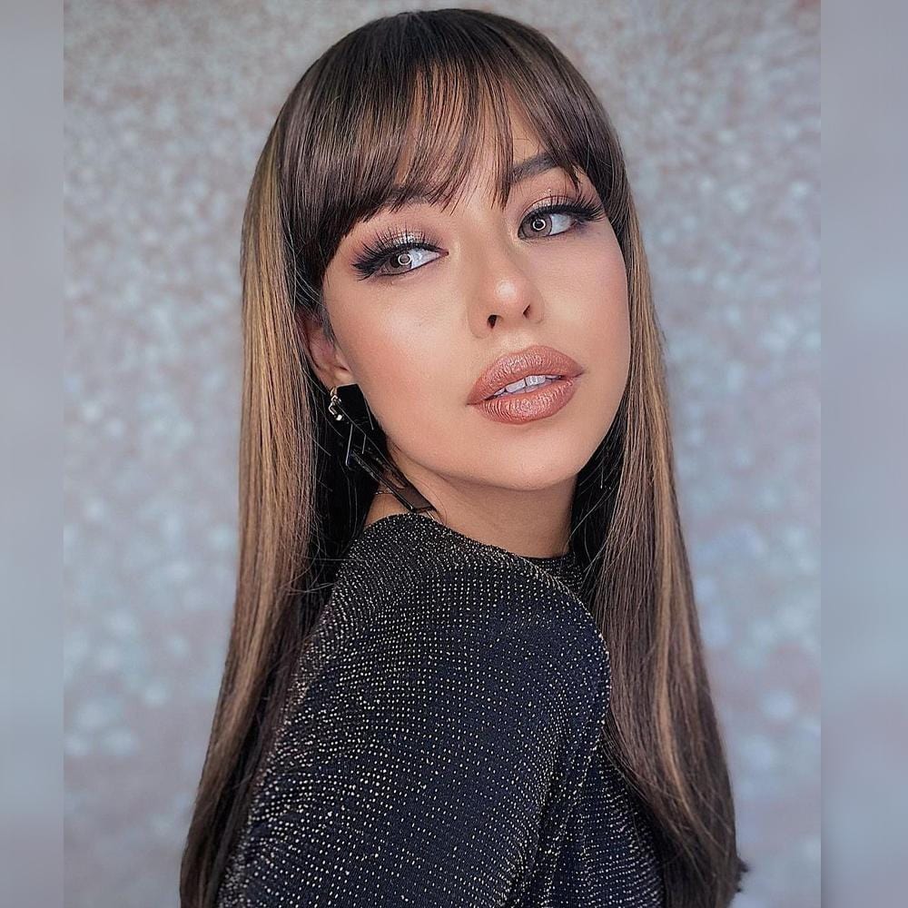 Balayage Color Highlights Glueless Wig With Band - wigirlhair