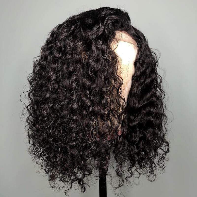 Bob wig human hair lace wig deep curly-wigirlhair