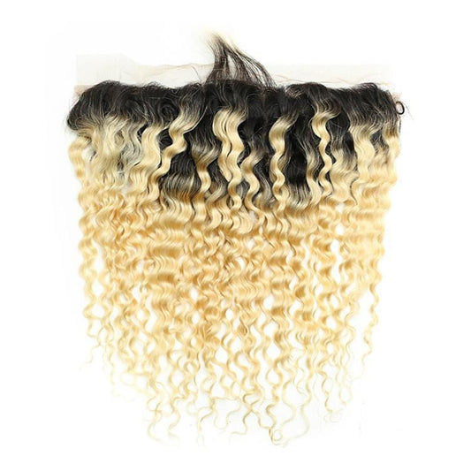 #1B/613 Blonde 13x4 Lace Frontal Deep Wave - wigirlhair