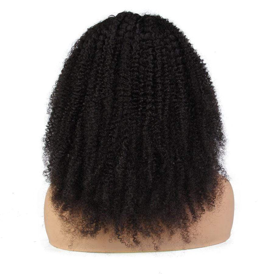 Kinky Curly 13x4 Lace Front Human Hair Wigs Pre-Plucked With Baby Hair Lace Wigs
