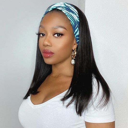 Straight Headband Wig Virgin Human Hair-wigirlhair