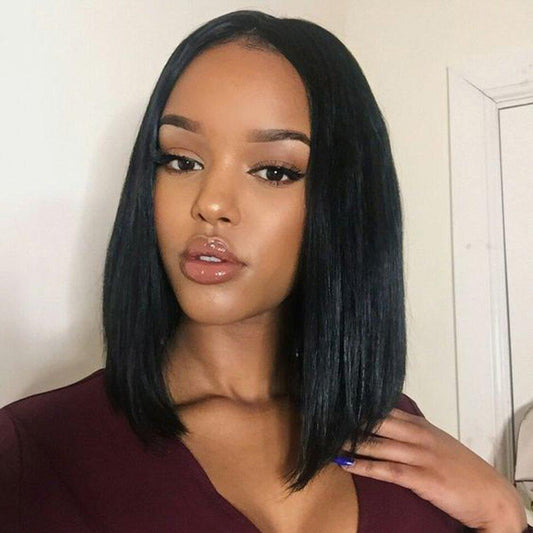 T Part 13x4 Bob Wig Straight Virgin Human Hair-wigirlhair