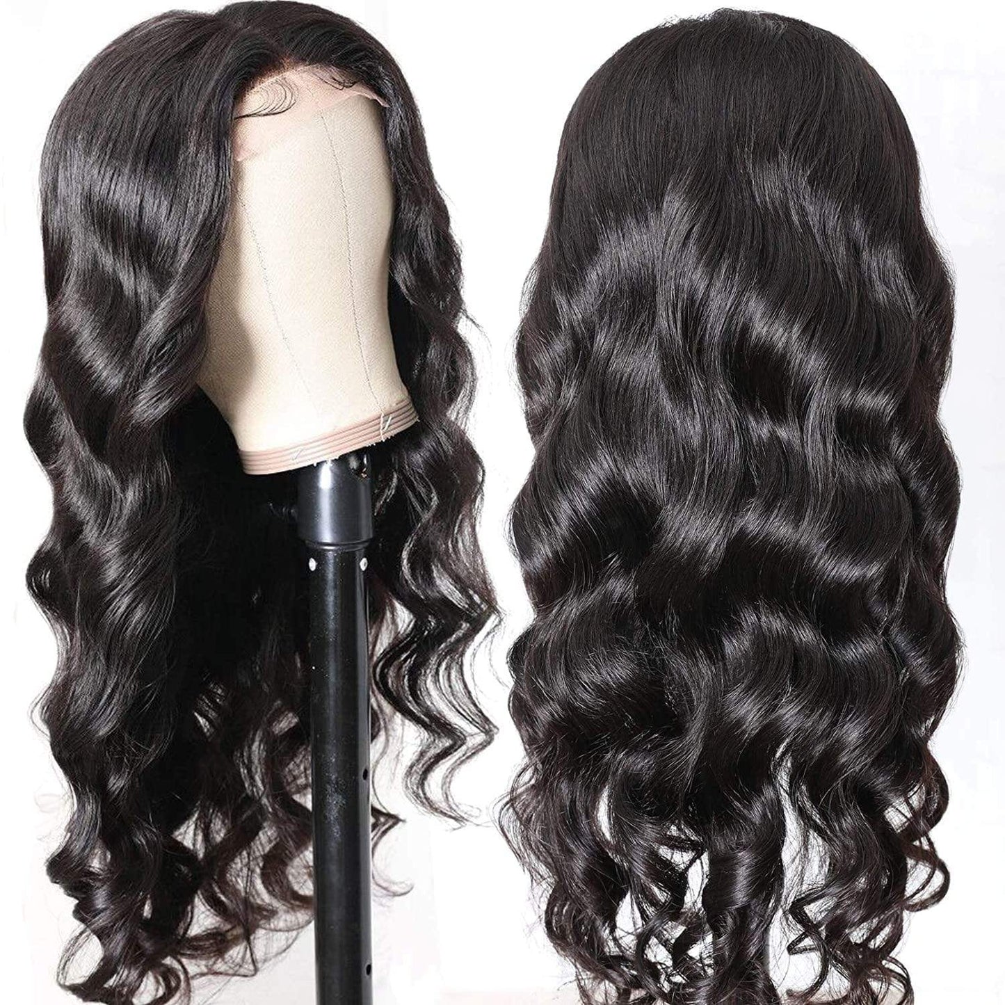 T Part Lace Front Wig Virgin Human Hair Closure Wigs Body Wave-wigirlhair
