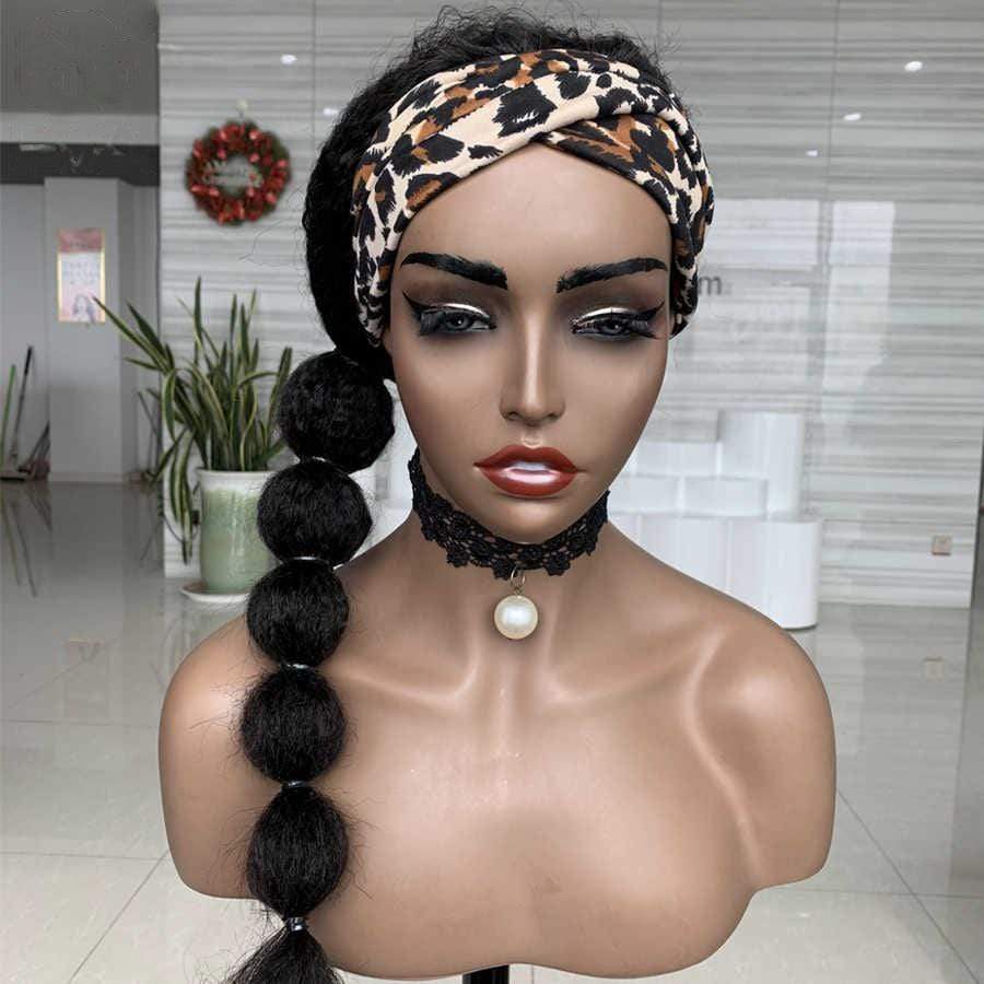 Throw On & Go | Kinky Straight Headband Wig Virgin Human Hair(Get Free Headband) - wigirlhair