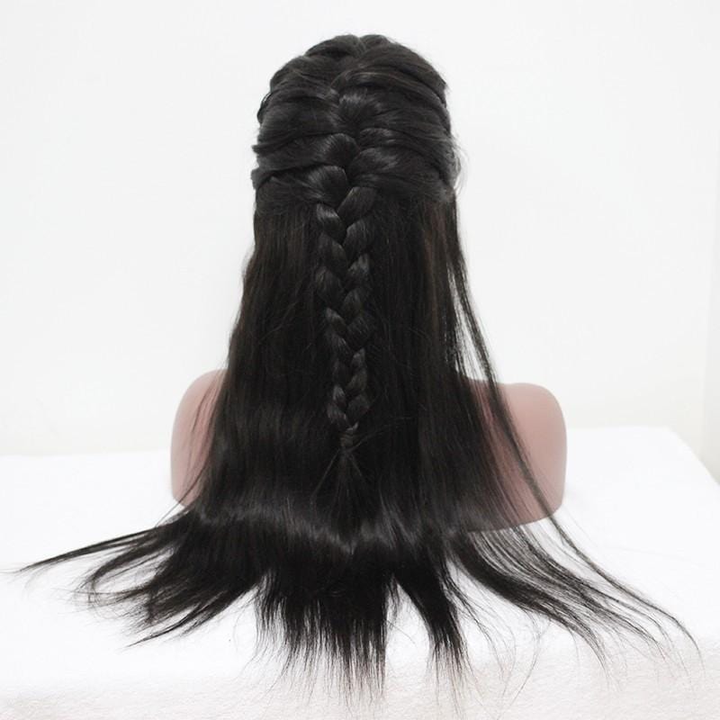 250% 13x6 Lace Front Wigs Human Hair Pre-Plucked Straight Long Wig-wigirlhair