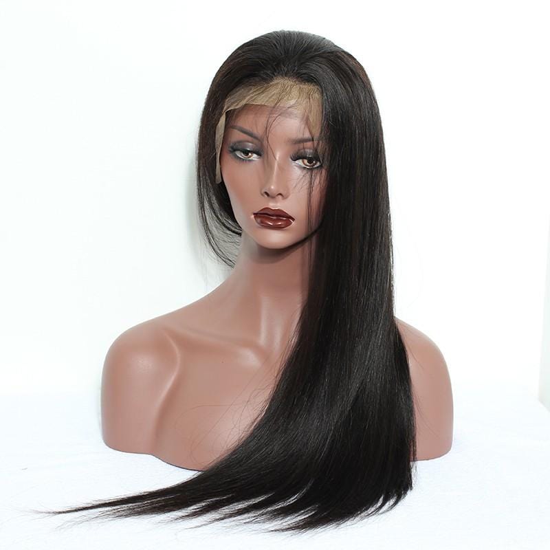 250% 13x6 Lace Front Wigs Human Hair Pre-Plucked Straight Long Wig-wigirlhair
