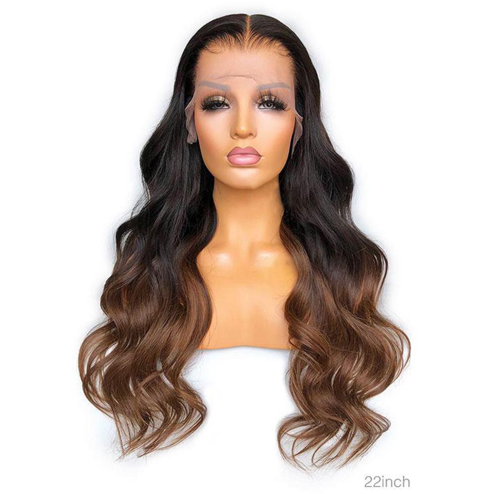 T Part Lace Ombre Body Wave Human Hair Lace Front Wig - wigirlhair